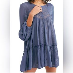 FREE PEOPLE | Kiss Kiss Tunic Long Sleeve Dress M